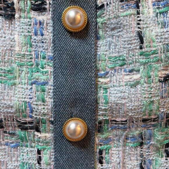 Nanette Nanette Lepore Womens Tweed Skirt- Small - Picture 6 of 6